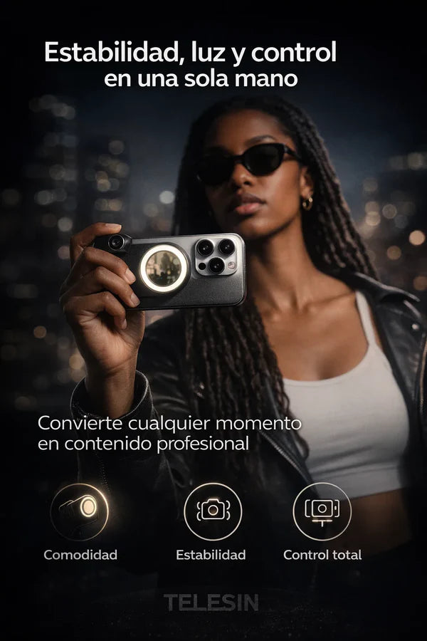 📸 TELESIN Click Magnético Pro
