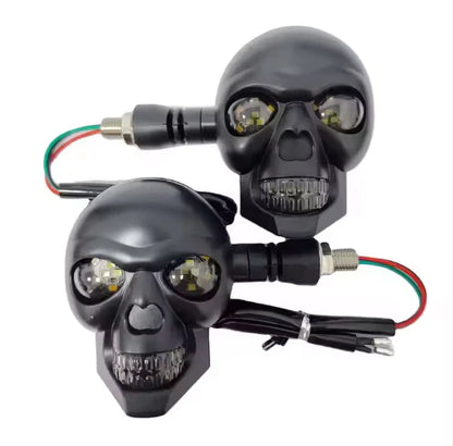 4 Exploradoras Led Laser Bicolor Calavera