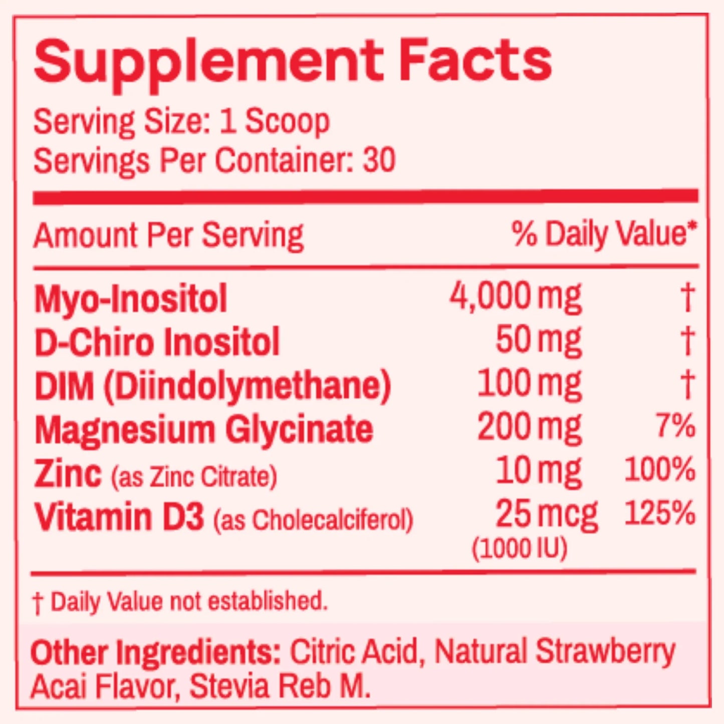 Multivitamínico de inositol