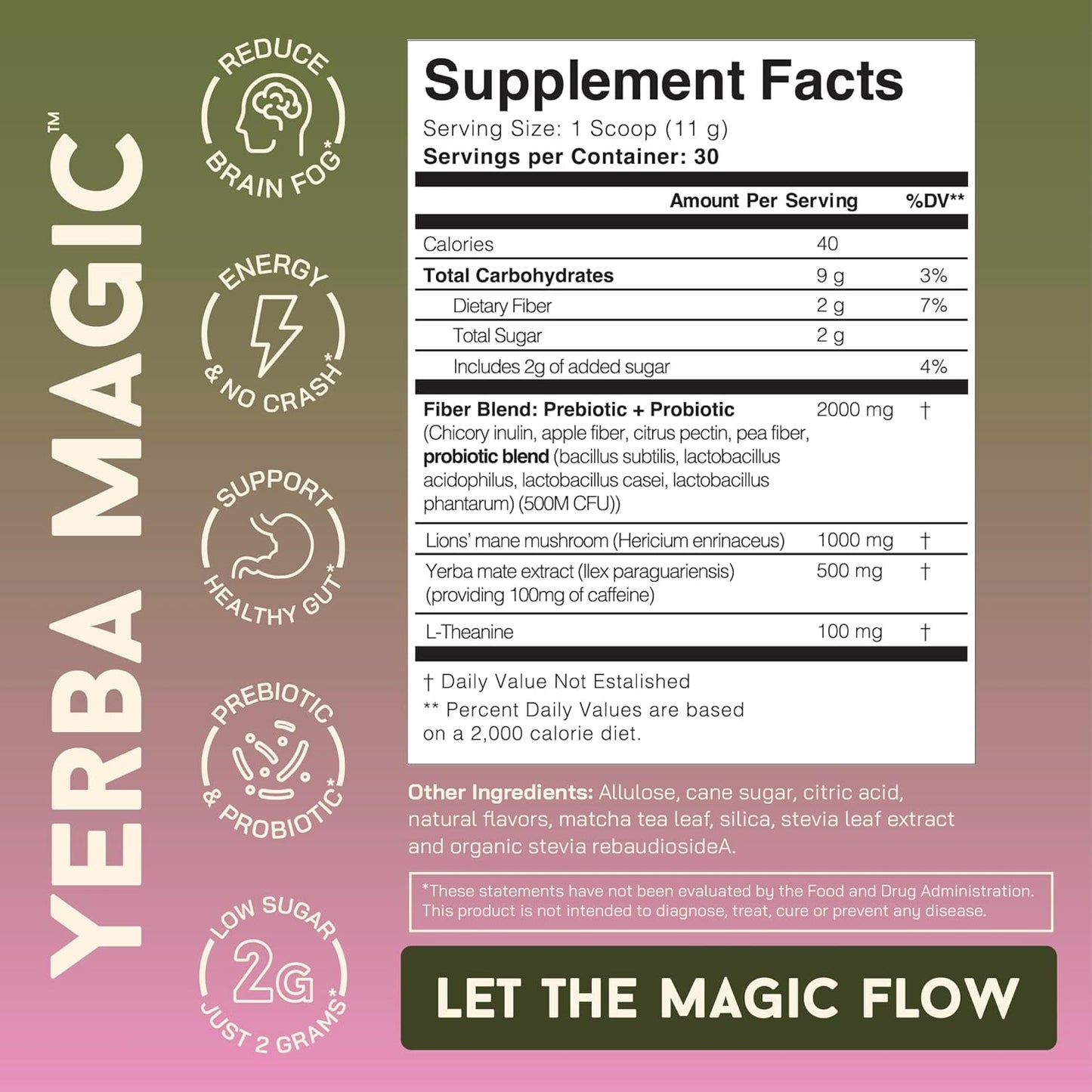 Yerba Magic | Té instantáneo en polvo