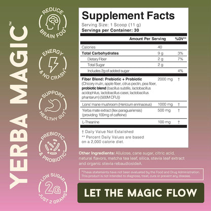 Yerba Magic | Té instantáneo en polvo