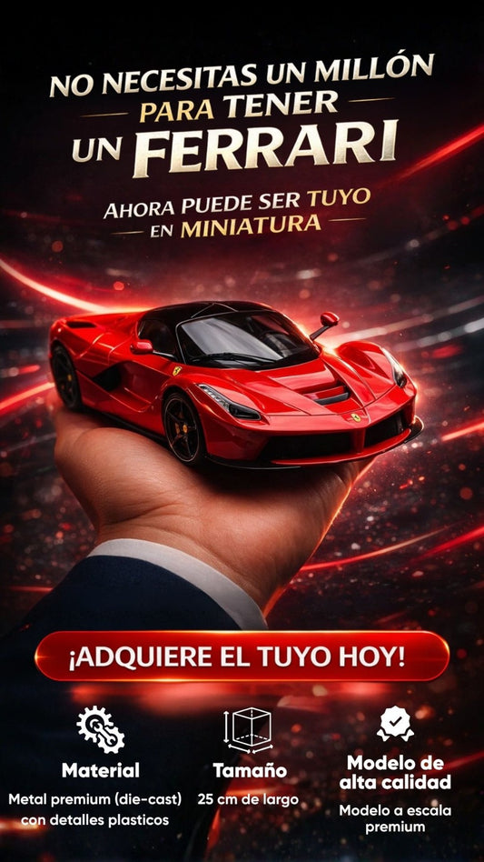 ✨ 🚗Ferrari a Escala 🚗✨