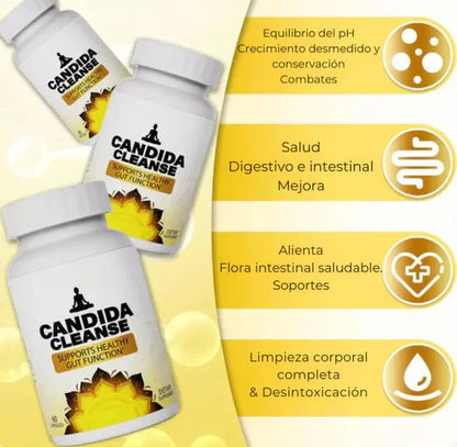 🌿 CÁNDIDA CLEANSE 1000mg 60 Caps