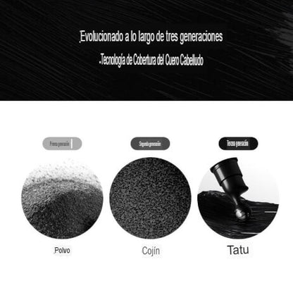 🖤 Scalp Tattoo Black – Volumen al Instante