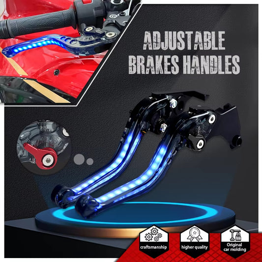 Palancas de embrague LED Evolution | Conduce con estilo, frena con precisión.
