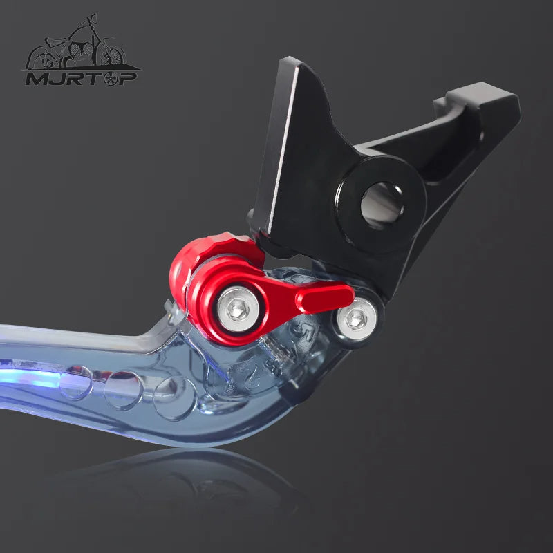 Palancas de embrague LED Evolution | Conduce con estilo, frena con precisión.